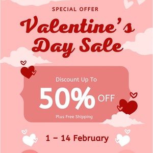 ❤️ Valentine’s Day Sale ❤️